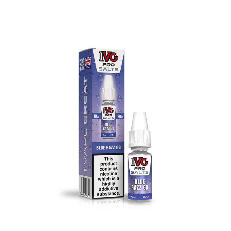 IVG Pro Salts Blue Razz GB 10ml E-Liquid