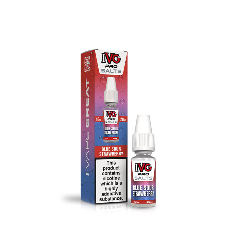 IVG Pro Salts Blue Sour Strawberry 10ml E-Liquid
