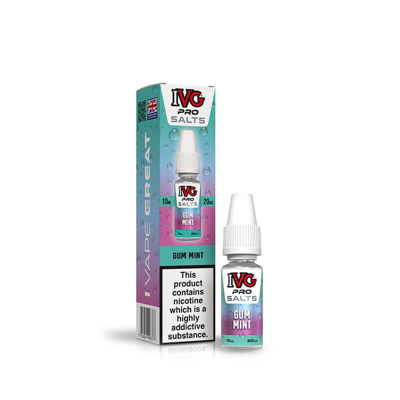 IVG Pro Salts Gum Mint 10ml E-Liquid