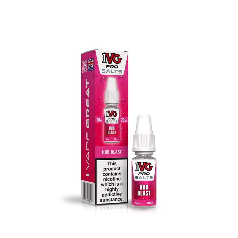 IVG Pro Salts Hub Blast 10ml E-Liquid