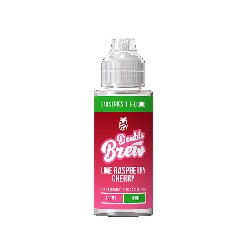 Ohm Brew Double Brew Lime Raspberry Cherry 100ml Shortfill