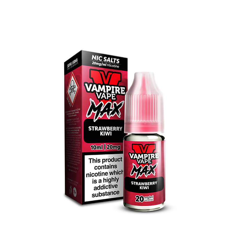 Vampire Vape MAX Strawberry Kiwi Nic Salt E-Liquid 10ml