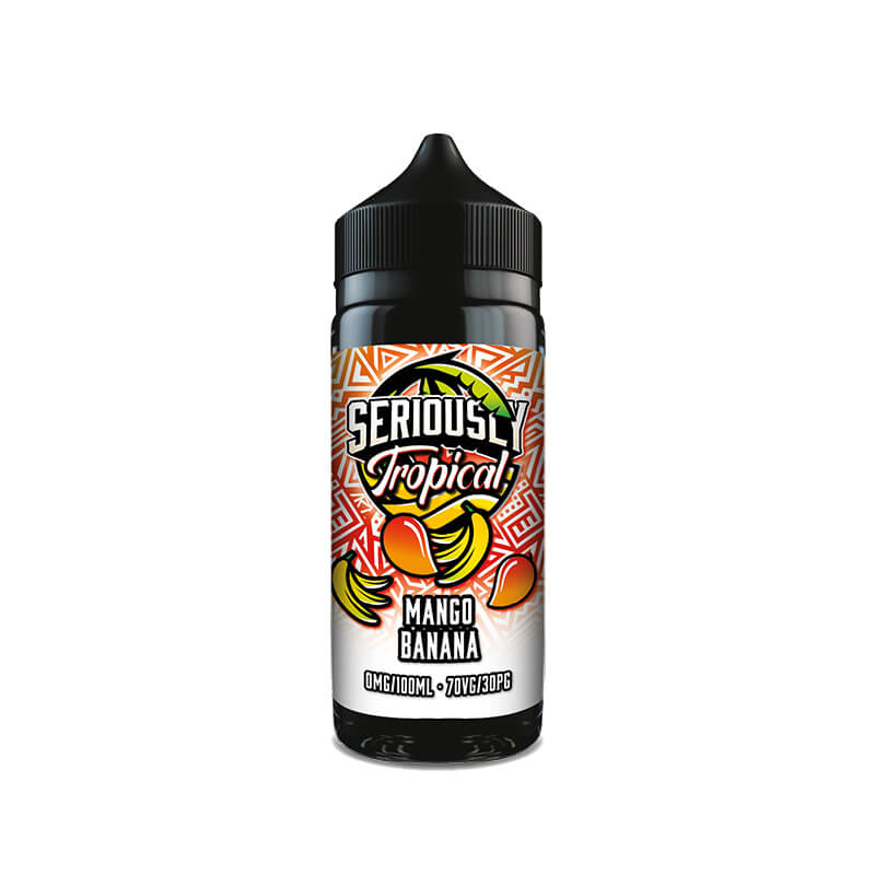 Doozy Vape Co Seriously Tropical Mango Banana 100ml Shortfill E-Liquid