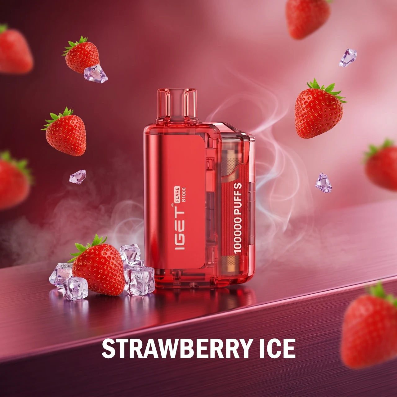 IGET FLARE B10000 disposable vape - Grape Ice flavour