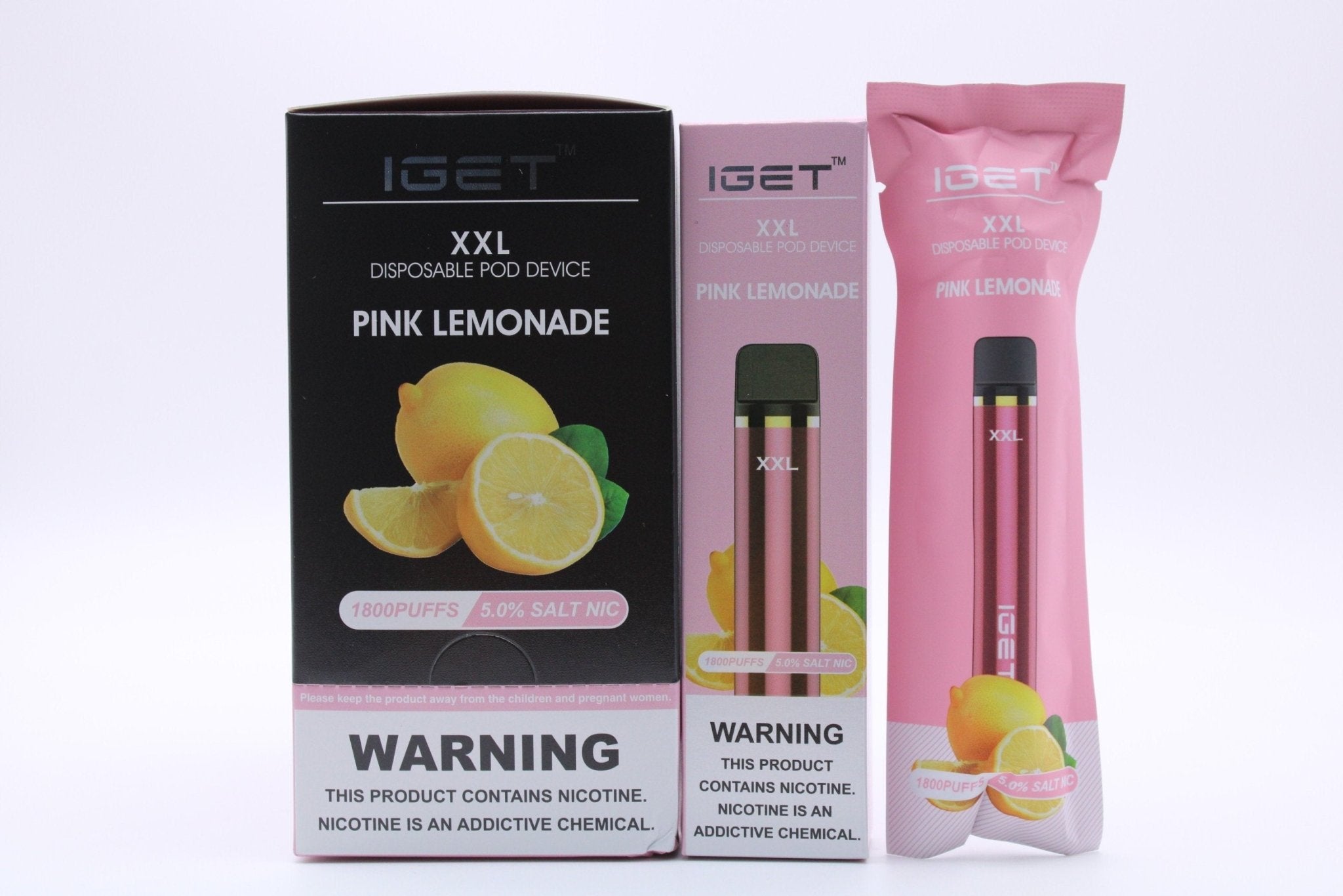 IGET XXL Disposable 1800 puffs 50MG, 5%