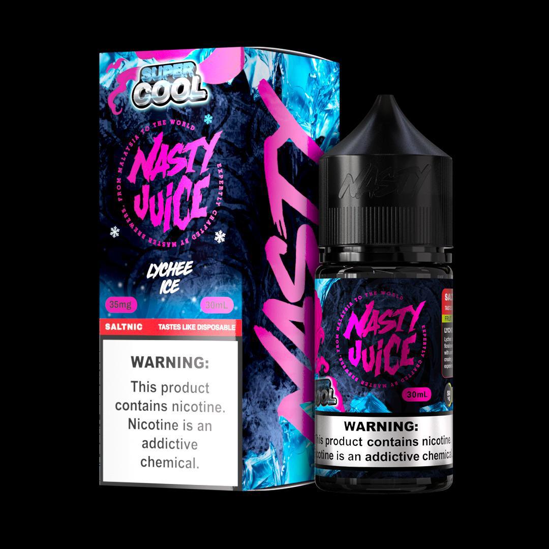 Nasty Super Cool Lychee Ice Nic Salt 30ml (35mg/50mg) India