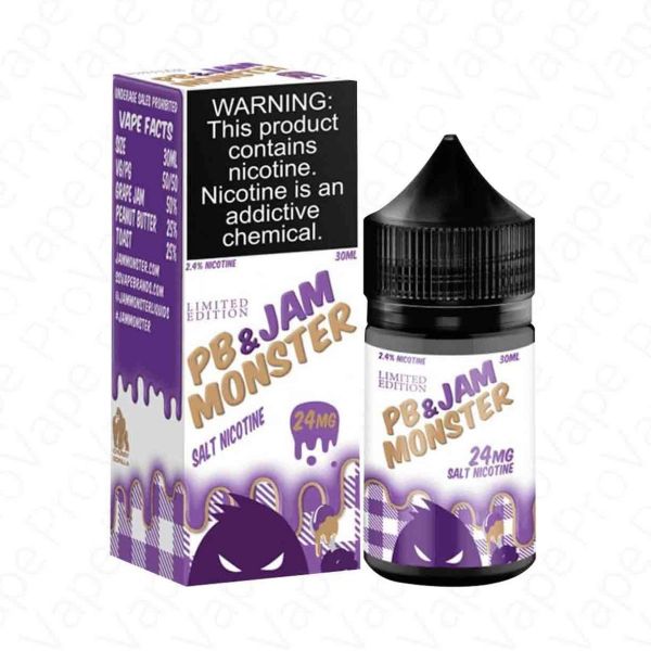 PB& JAM MONSTER NIC SALT [48MG, 24MG]