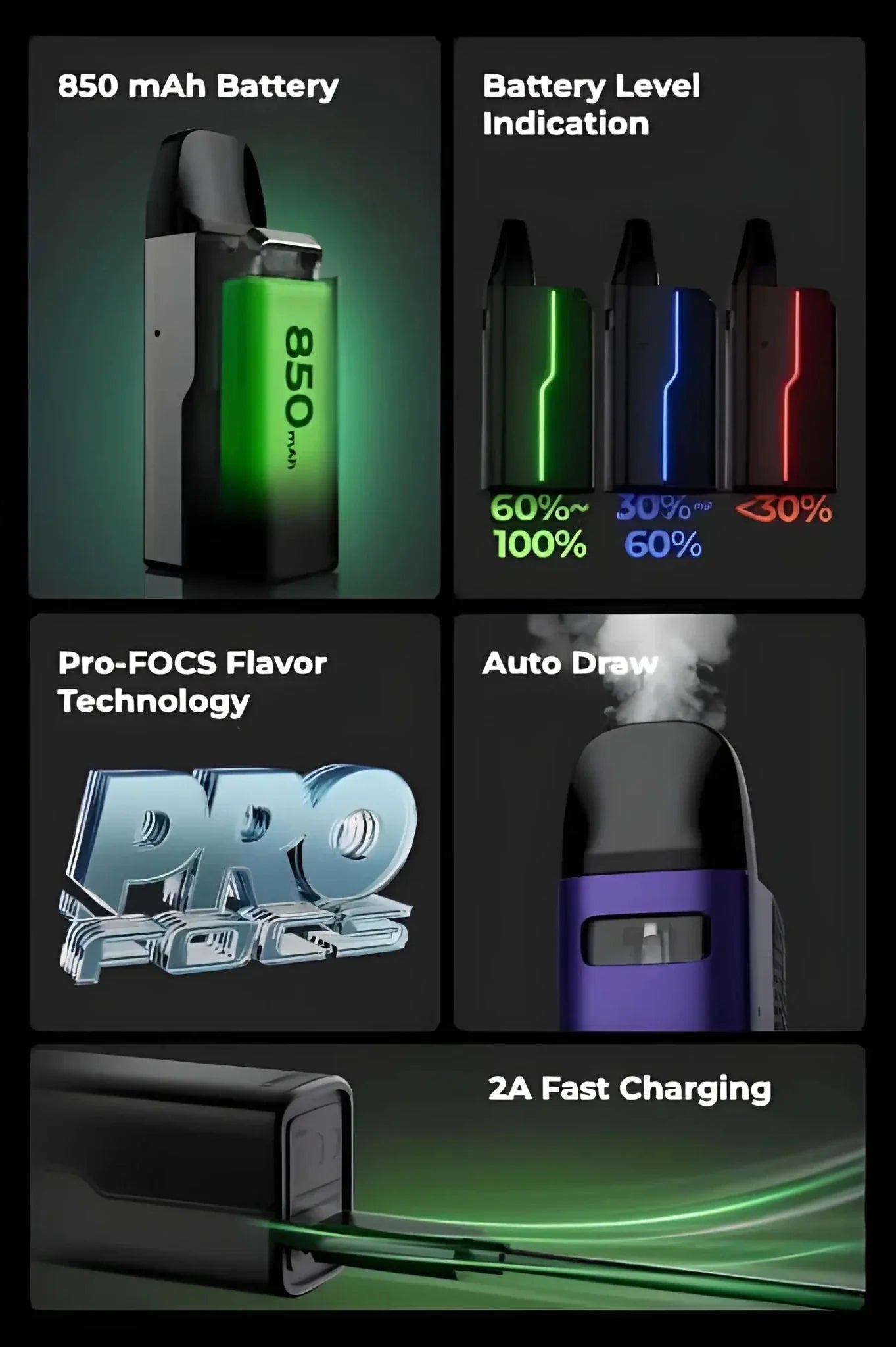 Uwell Caliburn GZ2 Pod System Kit India | Vape Mash India