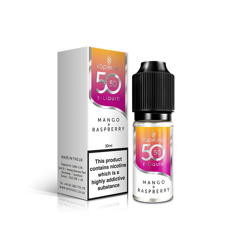 Vapouriz 50/50 Mango & Raspberry 10ml