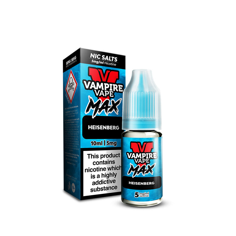 Vampire Vape MAX Heisenberg Nic Salt E-Liquid 10ml