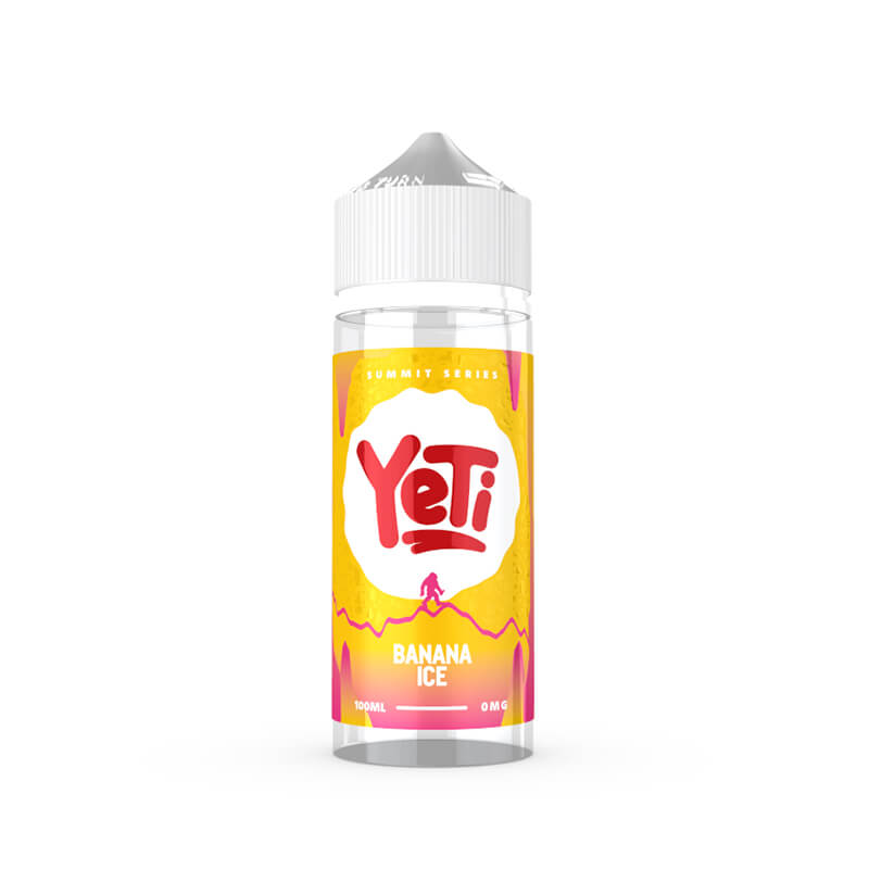 Yeti Summit Series Banana Ice 100ml Shortfill E-Liquid