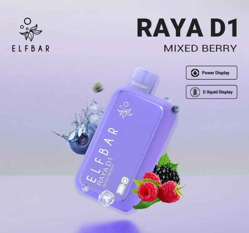 ELF BAR RAYA D1 - Mixed Berry