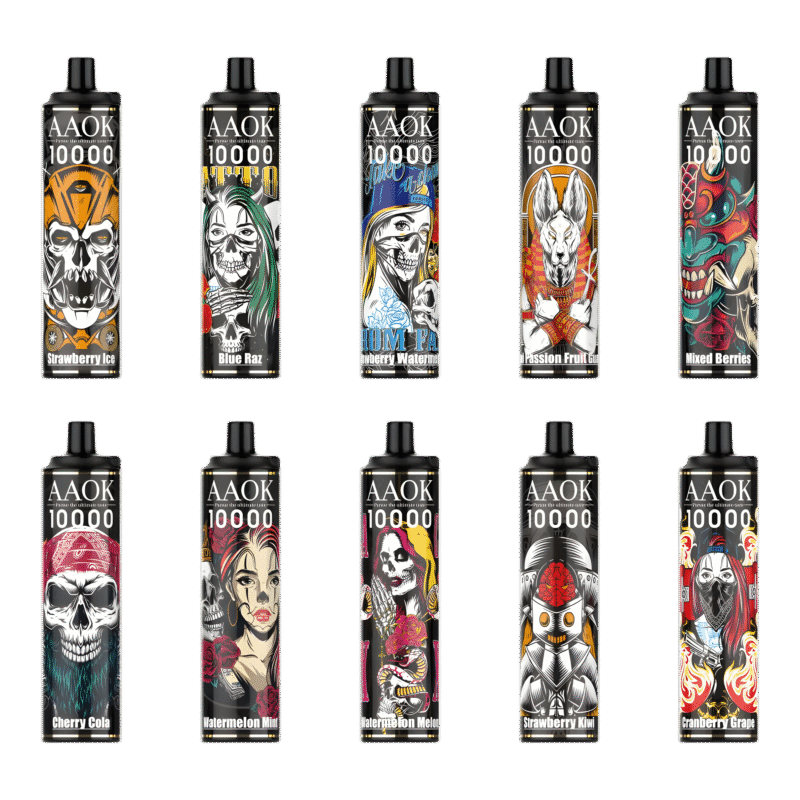 AAOK 11000 Puffs Rechargeable Disposable India | Vape Store
